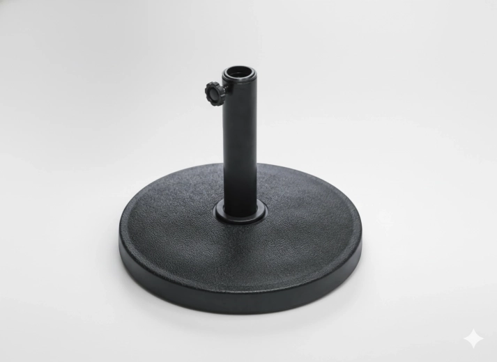 Betonová základna pro slunečník 12 kg – černá