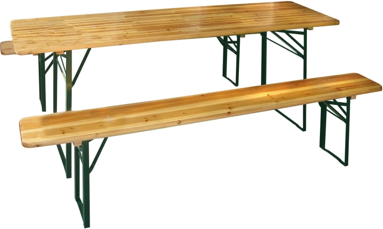 Pevné dřevěné latě s přírodním vzhledem