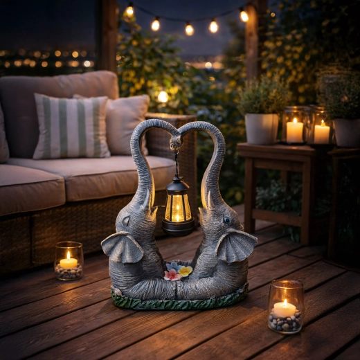 Kouzelná atmosféra s teplým LED světlem