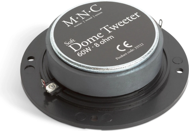 Výkon 60 W a impedance 8 ohmů