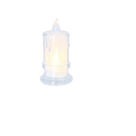 Teplé bílé LED světlo s realistickým efektem