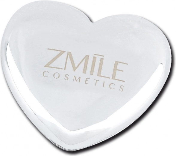 Luxusní kovová srdíčka se zrcátkem