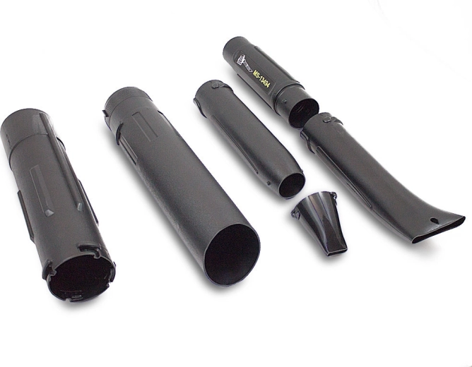 Modulární nástavce pro přesné směrování proudu vzduchu