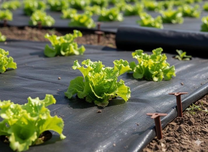 Čisté záhony bez plevele