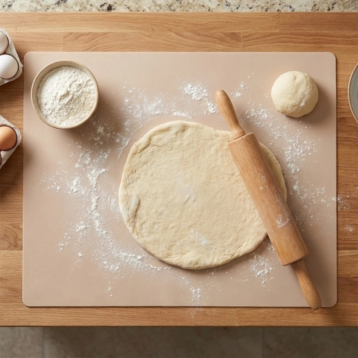 Nepřilnavý povrch pro snadné válení těsta