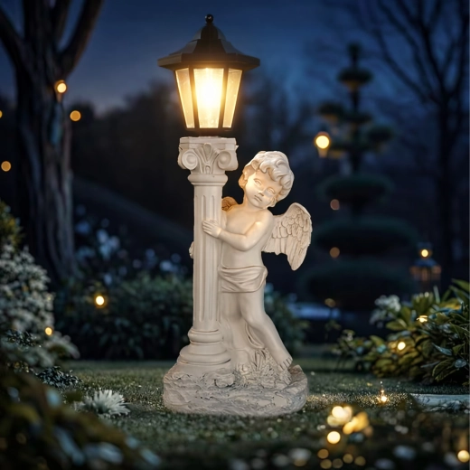Solární LED osvětlení s teplým světlem