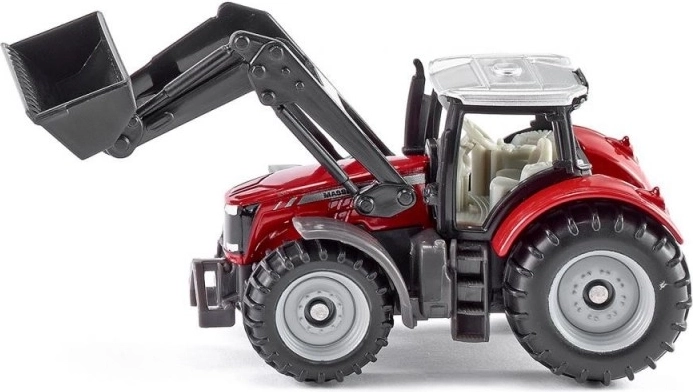 Siku Traktor Massey Ferguson s předním nakladačem