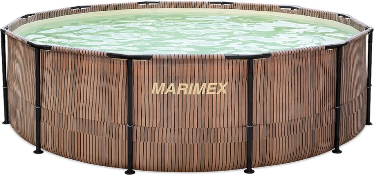 Bazén Marimex Florida 3,66 × 0,99 m se zabudovaným skimmerem, motiv Teak