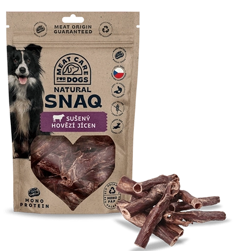 Dog Snaq sušený hovězí jícen pro psy 100 g