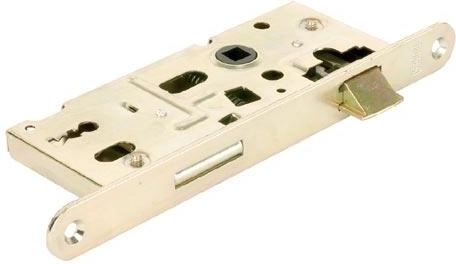 Zadlabací zámek K103 72/60 pravolevý, bílý zinek, 1 klíč