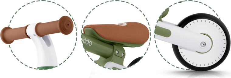 Nastavitelné sedlo 25–28 cm – roste s dítětem