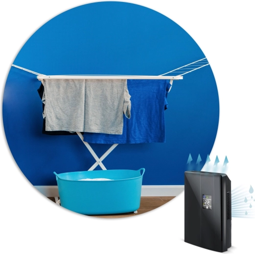 Rychlejší sušení prádla a méně vlhkosti