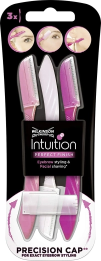 Wilkinson Intuition Perfect Finish tvarovací holítko na obočí 3 ks