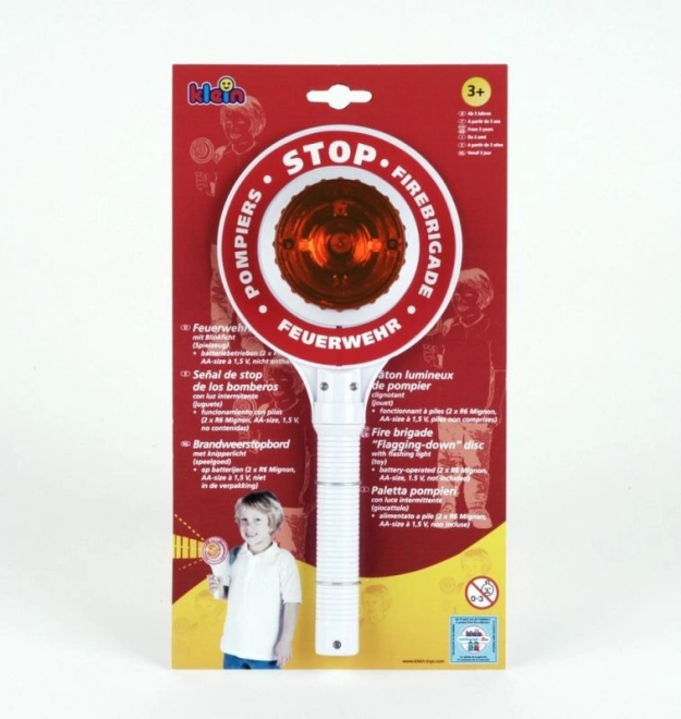 Hasičský terčík se světelnými efekty