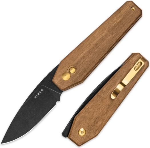 Button lock, front flipper a kapesní klip pro EDC