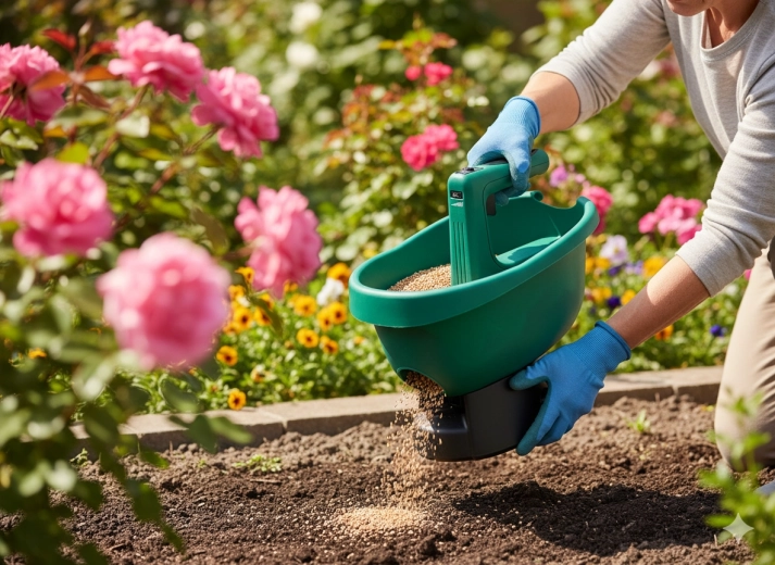 Rychlá a pohodlná práce na záhonech i trávníku