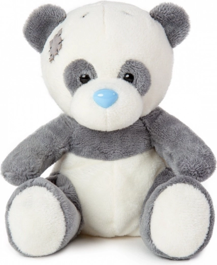 Maskotka Panda Snooks s modrým nosíkem