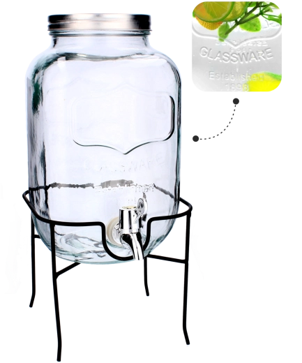 Pohodlné nalévání díky kohoutku