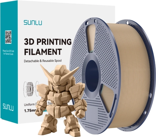 Filament SUNLU PLA+ 2.0 1,75 mm – dub