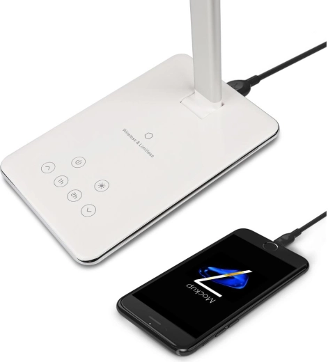 Bezdrátové nabíjení Qi a USB výstup
