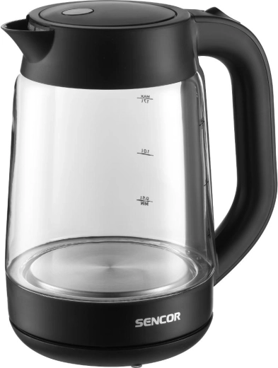 Sencor skleněná rychlovarná konvice 1,7 l