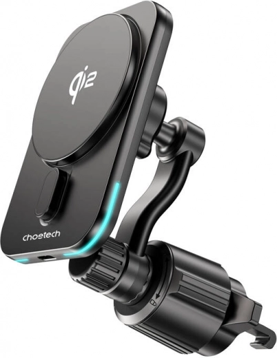 Bezdrátová auto nabíječka CHOETECH MagLeap Qi2 15 W