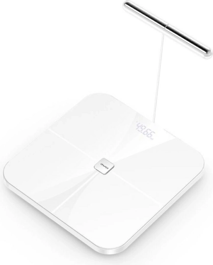 AWEI ss1 chytrá osobní váha s bluetooth 5.0 a analýzou těla bílá