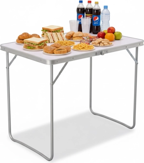 Skládací turistický stůl 80 × 60 × 70 cm