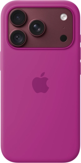 Apple silikonový kryt s MagSafe pro iPhone 18 Pro – magenta