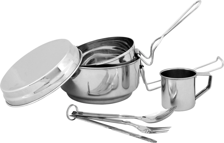 Kompaktní, stohovatelný set