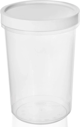 Průhledné stěny pro snadnou kontrolu obsahu