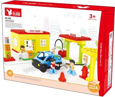 48 dílků a 2 figurky pro více zábavy