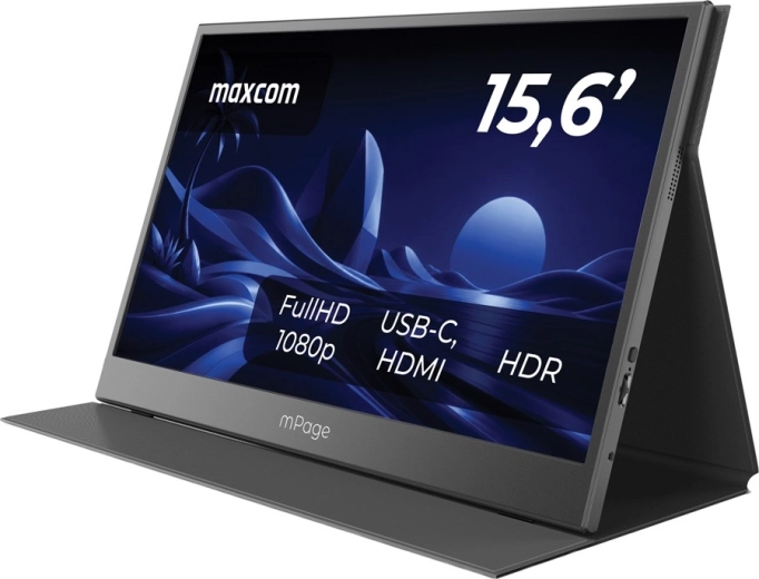 Maxcom mPage 15 přenosný monitor 15,6" Full HD