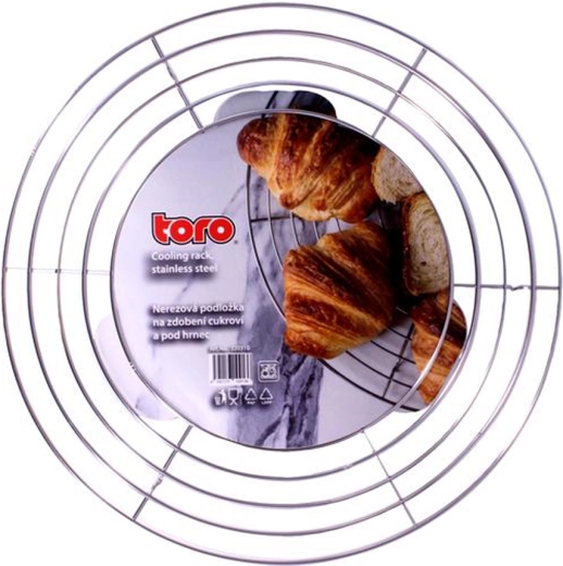 Toro nerezová drátěná podložka na cukroví 32,5 cm