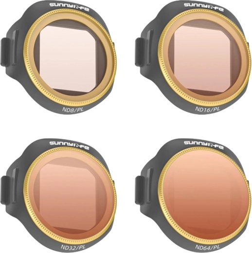Sada filtrů ND/PL Sunnylife pro DJI Mini 5 Pro (ND8/PL, ND16/PL, ND32/PL, ND64/PL)