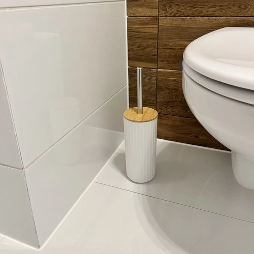 WC kartáč s krytem a odolnou rukojetí
