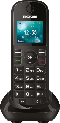Jednoduchý ergonomický telefon Maxcom