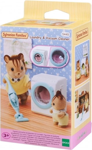Sylvanian Families pračka a vysavač – doplněk do domečku