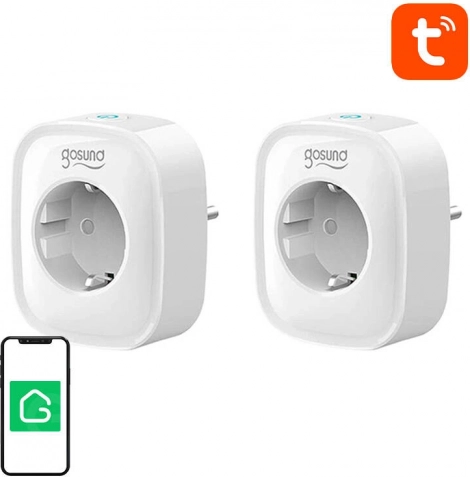 Chytrá WiFi zásuvka Gosund SP1 (2 ks)
