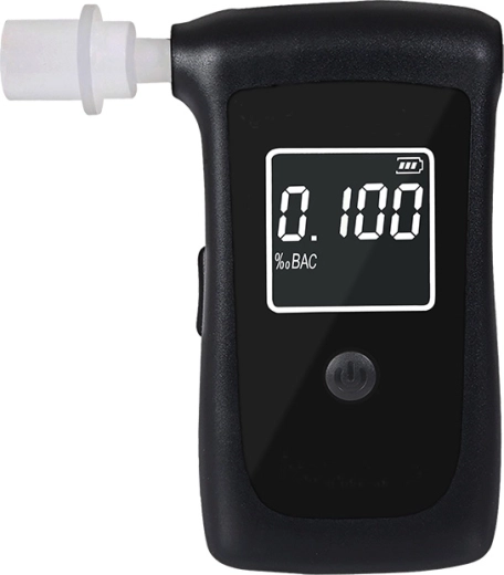 Solight profesionální digitální alkohol tester Fuel Cell 0,000–4,000 ‰ BAC