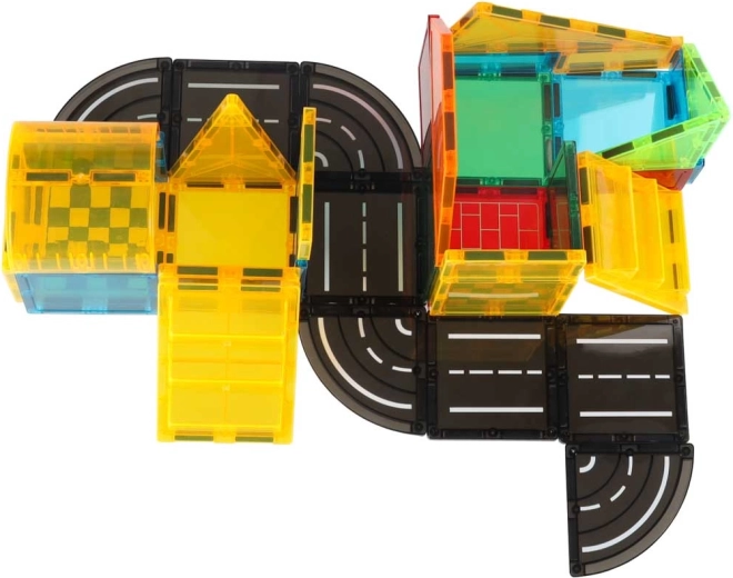 Magnetické silnice a stavby, které drží tvar