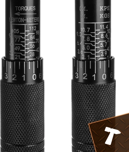 Přesné nastavení momentu 7–112 Nm