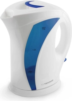 Elektrická konvice Iguazu 1.7L bílá-modrá