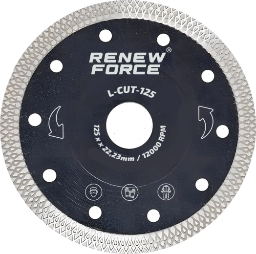 Diamantový kotouč RENEW FORCE L-cut 125 mm - 1 kus