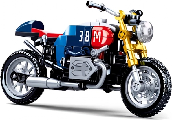 Sluban Model Bricks motorka café racer – stavebnice 197 dílků
