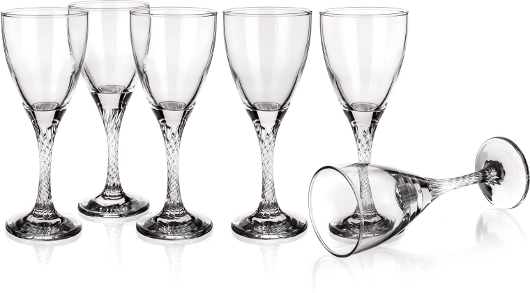 Sklenice na bílé víno 180 ml PASABAHCE TWIST, sada 6 ks