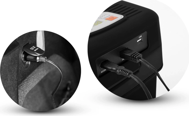 Chytré napájení 12 V i 230 V + USB pro nabíjení