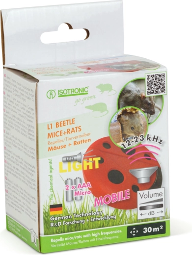 Ultrazvukový odpuzovač s LED světlem