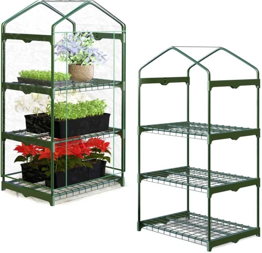 Tři úrovně pro více rostlin na malém prostoru