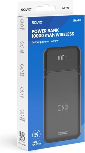 Kapacita 10 000 mAh v kompaktním provedení
